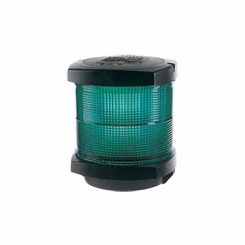 Hella Marine 2984 Seyir Feneri Siyah Plastik - 360° - Yeşil