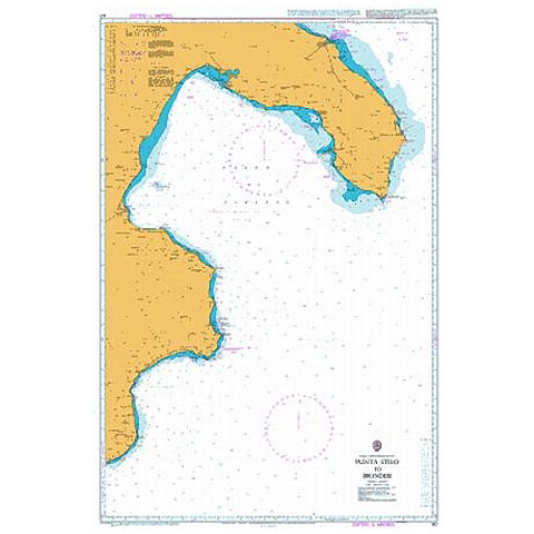 Admiralty Seyir Haritası 187 - Punta Stilo - Brindisi