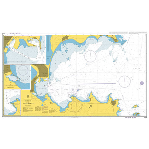 Admiralty Seyir Haritası 2399 - Burgas ve Çevresi