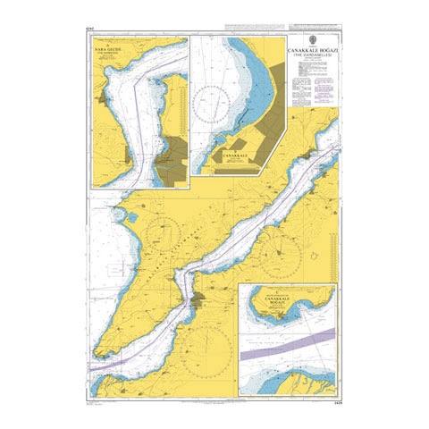 Admiralty Seyir Haritası 2429 - Çanakkale Boğazı