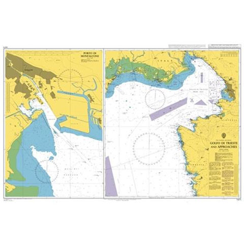 Admiralty Seyir Haritası 1471 - Trieste Körfezi ve Çevresi