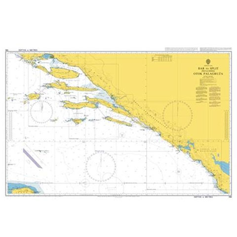 Admiralty Seyir Haritası 196 - Bar - Split