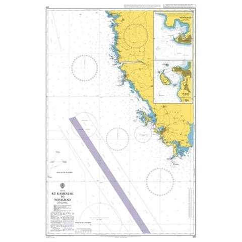 Admiralty Seyir Haritası 201 - Kamenjak Burnu - Novigrad