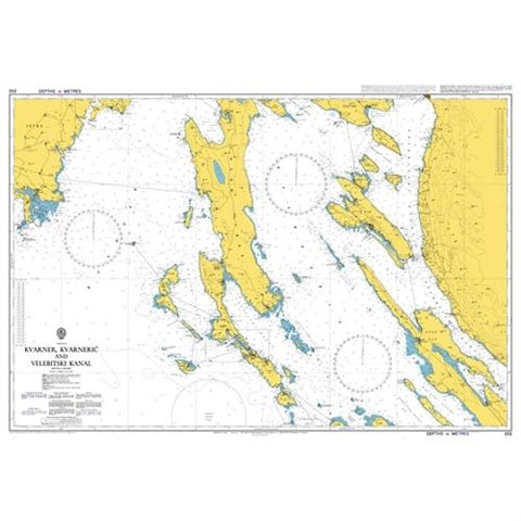 Admiralty Seyir Haritası 202 - Kvamer - Velebit