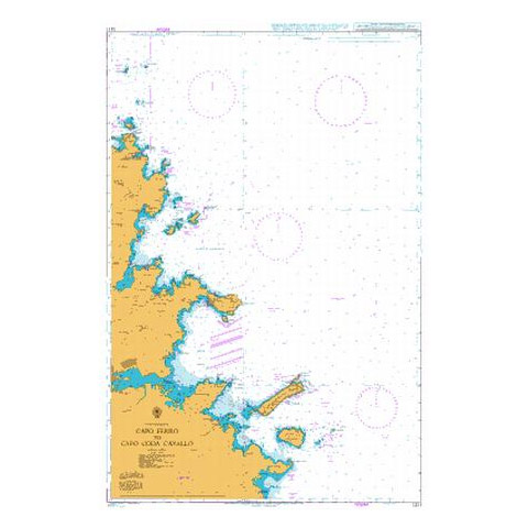 Admiralty Seyir Haritası 1211 - Ferro Burnu - Coda Cavallo Burnu