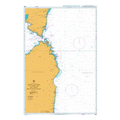 Admiralty Seyir Haritası 1992 - Porto Vecchio - Arbatax