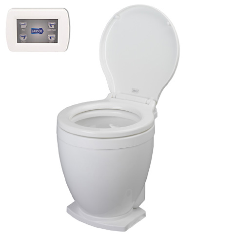 ITT Jabsco Lite Flush Elektrikli Tuvalet - Panel Kumandalı - 12V