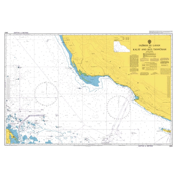 Admiralty Seyir Haritası 2883