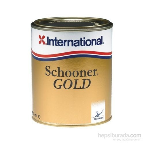 International Schooner Gold Parlak Vernik 2,50 Lt.