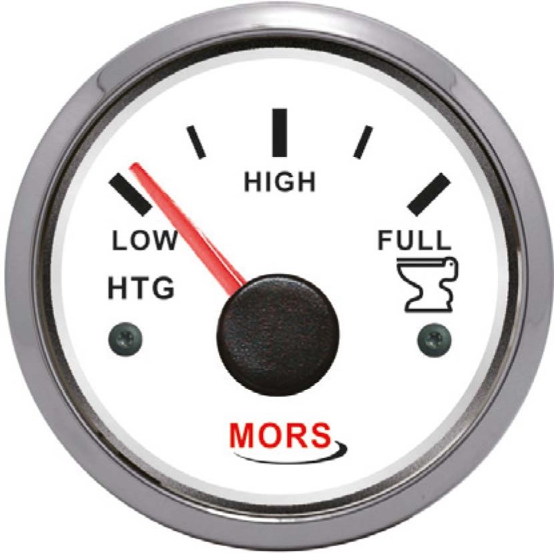 Mors Pis Su Tankı Seviye Göstergesi 12-24V - 240/33 Ohm. - Beyaz