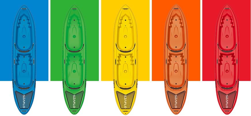 Seaflo Çift Kişilik Yetişkin Kano