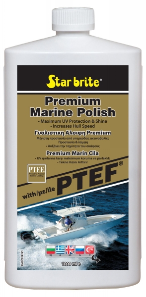 Star Brite Premium Marine Polish - Teflonlu Sıvı Pasta - 950ml.