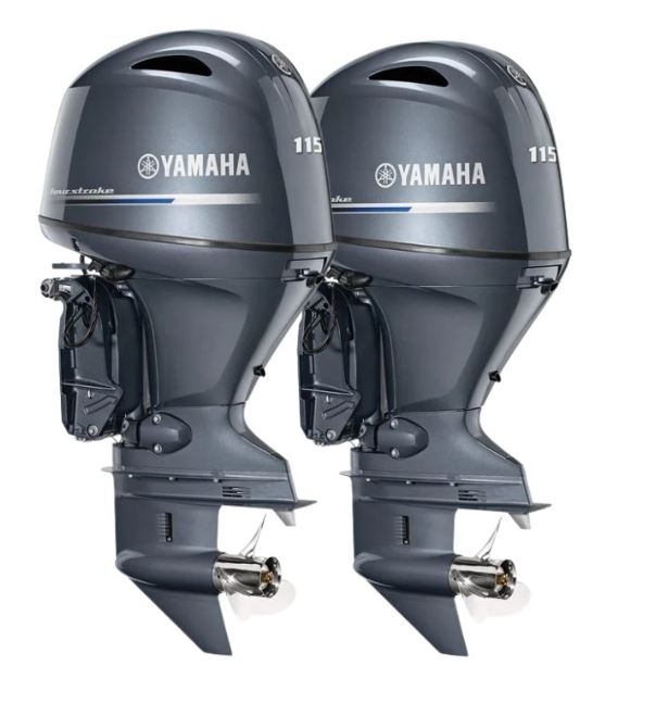 Yamaha 4 Zamanlı 115 Hp Extra Uzun Şaft Elektrikli Trimli Deniz Motoru Seti - Sağ ve Sol Dönüşlü